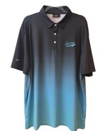 Sunday Swagger Polo Shirt Men&#39;s 2XL XXL Black Golf Performance Ombre Str... - €31,67 EUR