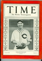 Magazine Time Bob Feller April 19 1937 - $197.99