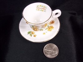 Small November cup and saucer Lane End Pottery UK - £7.62 GBP