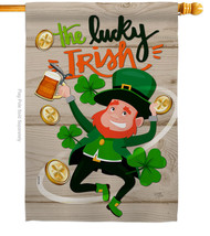 The Lucky Irish House Flag St Patrick 28 X40 Double-Sided Banner - £29.55 GBP