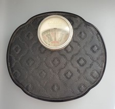 Vintage 1950 - 1970 Hollywood Regency Style Black Detecto Bathroom Floor... - $53.46