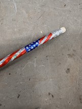 Vintage 90s USA American Flag Foil Pencil Unused Patriotic 4th Of July S... - $9.68