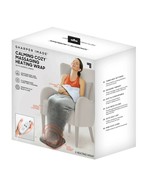 Sharper Image Calming Cozy Heating Blanket &amp; Massager, Grey - $1,276.91 MXN