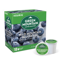 Green Mountain Wild Mountain Blueberry 18 to 144 Keurig K cups Pick Any Quantity - $21.89+