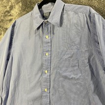 Polo Ralph Lauren Dress Shirt Mens 16 - 34 Blue Andrew Button Up Preppy ... - £11.12 GBP