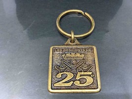 Vintage Promo Keyring CHATEAUDUN EN FETE Keychain 25 IÈME Ancien Porte-Clés - $8.57
