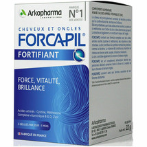 Forcapil hair and nails 60 capsules-Arkopharma - £19.67 GBP