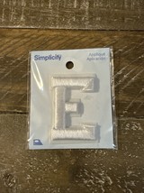 Simplicity Iron On Patch Letter E - $11.76