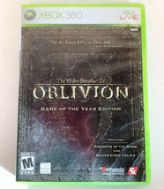 The Elder Scrolls IV: Oblivion GOTY Edition Microsoft Xbox 360 Video Game 2007 - £12.60 GBP