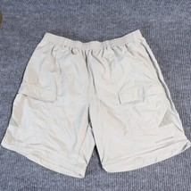 Columbia Shorts Men Large 32” Khaki PFG Omni Shade Cargo Tan Zip Off Shorts Only - £10.55 GBP