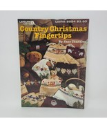 Leisure Arts Country Christmas Fingertips Leaflet 2524 Cross Stitch Pattern - £5.91 GBP