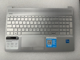 HP 15-dw3048nr palmrest touch pad keyboard L52023-001 - $11.51