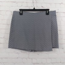 Est 1946 Skort Womens 12 Black White Geometric Faux Wrap Shorts Athletic... - $19.99