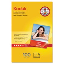 Premium Photo Paper, 8.5 mil, Glossy, 8-1/2 x 11, 25 Sheets/Pack - €23,65 EUR