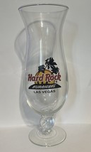 Hard Rock Cafe Las Vegas HURRICANE DRINK GLASS Souvenir￼ 9.5&quot; - $277.45 MXN