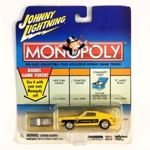 Die Cast Car Johnny Lightning Monopoly Community Chest Mustang Fastback + Token - £18.33 GBP