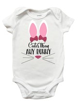 Cuter Than Any Bunny Easter Shirt, Easter Bunny Shirt for Girls, Girl Easter Top - £11.79 GBP+