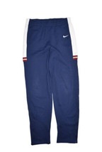 Vintage Nike Track Pants Mens 2XL Blue Sport Warm Up Polyester Swoosh Ba... - £36.29 GBP