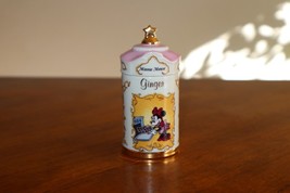 Vintage 1995 Walt Disney Spice Jar: Lenox Fine Porcelain Minnie Mouse Gi... - £23.64 GBP