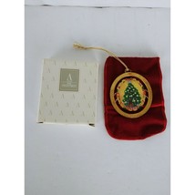 AVON CHRISTMAS 1995 COMMERATIVE ORNAMENT with bag &amp; BOXED - £6.14 GBP