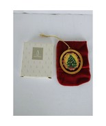 AVON CHRISTMAS 1995 COMMERATIVE ORNAMENT with bag &amp; BOXED - £6.09 GBP