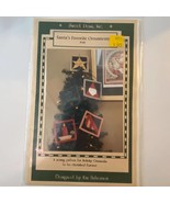 Sweet Peas 540 Santas Favorite Ornaments 1995 Pattern by Kim Havorson Craft - £6.15 GBP
