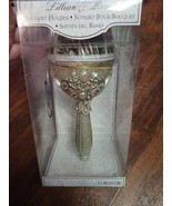 LILLIAN ROSE - WEDDING BOUQUET HOLDER  *  SILVER Color *  JEWELED &amp; PEARL - £27.18 GBP