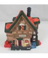 Hand Painted The Oat Mill Tiny Lighted Halloween House No Light 3.75&quot; x 4&quot; - $27.15 CAD