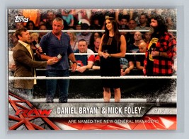 Daniel Bryan / Mick Foley #96 2017 Topps WWE Road To Wrestlemania WWE - £1.55 GBP