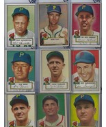 Topps 1952 pirates   18 card   lot  vg  + - $947.80 CAD