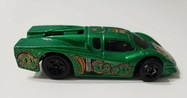 VINTAGE 1988 Hot Wheels Super Monkey Ball Green Car  3&quot; Video Game Series - £5.54 GBP