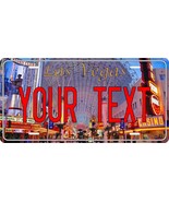 Las Vegas Fremont Nevada License Plate Custom Auto Car Bike Motorcycle Tag - $10.99+