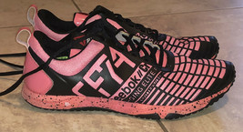 Reebok Women’s Crossfit CF74 Pink/Black Elite Training Shoes Size 9 VGC! - £29.12 GBP