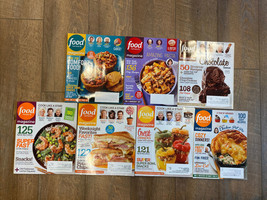 Lot of 7 Food Network Magazines Chocolate, Super Bowl, Baking, Quick Din... - £10.11 GBP