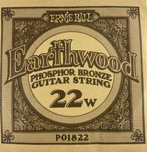 Ernie Ball Earthwood Phosphor Bronze Guitar String 1822w Sim202301 - $9.74