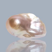 Giant 18 x 14.2 x 27mm Kasumi Kesh Purple Peach Rose Rainbow Baroque Pearl Loose - £80.49 GBP