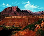 Temples and Towers of the Virgin Zion National Park Utah UT Chrome Postc... - $3.91