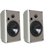 NEW Proficient AW400 Audio Systems 4&quot; Indoor/Outdoor Speaker 1-pair White - $108.65 CAD