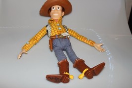 Disney Pixar Toy Story Sheriff Woody Pull String Plush Doll Toy - £18.61 GBP