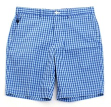 Polo Golf Ralph Lauren Blue Plaid Classic Fit Shorts Men&#39;s NWT - £80.12 GBP