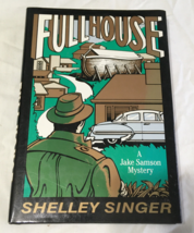 Full House a Jake Samson Mystery first edition hardcover book by Shelley... - $19.75