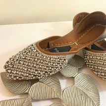 Pearly Blinders - Beautiful Silver Embellished Wedding Flats Pearl flats Pearl J - £94.13 GBP