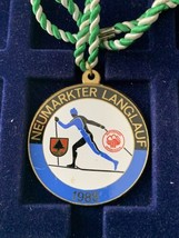 1988 Sport Vintage Austrian Commemorative Medal Ski Marathon - £8.42 GBP