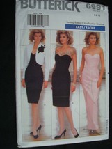 Butterick 6991 Misses Jacket and Dress Sewing Pattern Size 6-10 UNCUT - £7.90 GBP