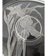 dorothy thorpe 16&quot; etched glass platter - €97,98 EUR