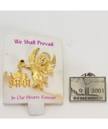 Remember 911 Lapel Pins and Angel We Shall Prevail in Our Hearts  Foreve... - $237.28 MXN