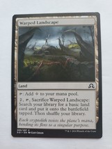 MTG Magic The Gathering Card Warped Landscape Land Shadows Over Innistrad 2016 - $7.67