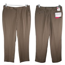 Pierre Cardin Mens Dress Work Pants Chinos 38 x 30 Brown New - £27.52 GBP