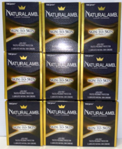 Trojan Natural Lamb LATEX FREE Lubricated Condoms Exp 3/28 Factory Sealed 9x 3Pk - $84.25
