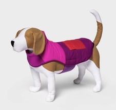 Boots &amp; Barkley ~ Extra Large (XL) ~ Multicolored Puffer Vest ~ Pet Apparel - £18.62 GBP